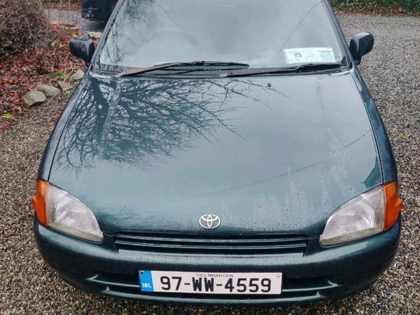 Toyota Starlet Hatchback, Petrol, 1997, Green