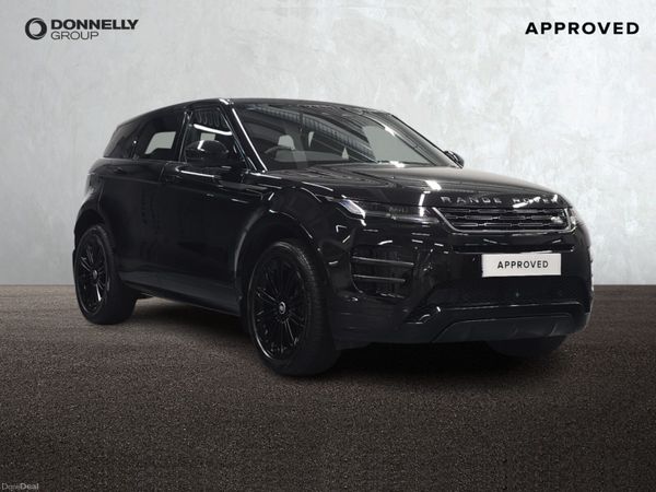 Land Rover Range Rover Evoque Hatchback, Petrol Hybrid, 2025, Black