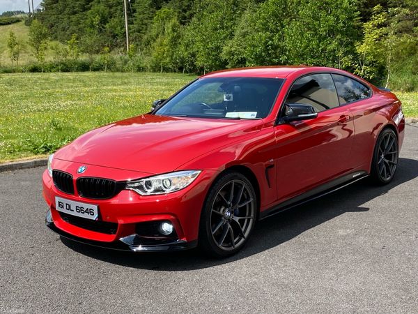 BMW 4-Series Coupe, Diesel, 2016, Red