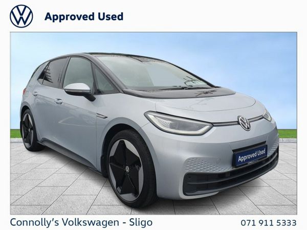Volkswagen ID.3 Hatchback, Electric, 2021, Silver