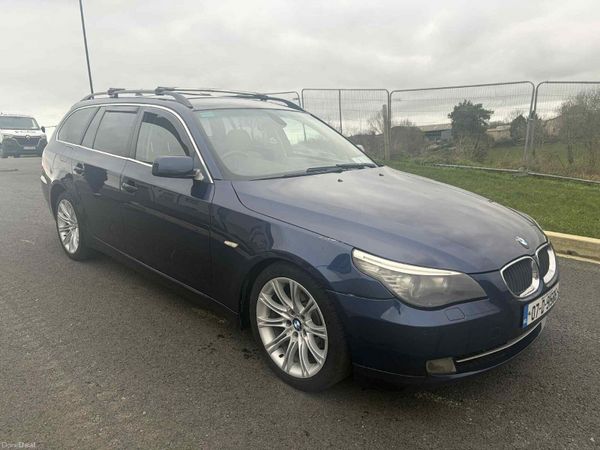 BMW 5-Series Estate, Diesel, 2007, Blue