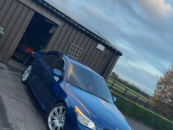 BMW 5-Series Saloon, Diesel, 2009, Blue