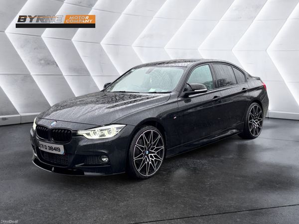 BMW 3-Series Saloon, Diesel, 2017, Black