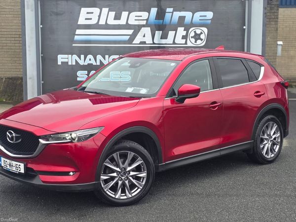 Mazda CX-5 SUV, Diesel, 2019, Red