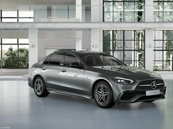 Mercedes-Benz C-Class Saloon, Petrol Hybrid, 2023, Grey