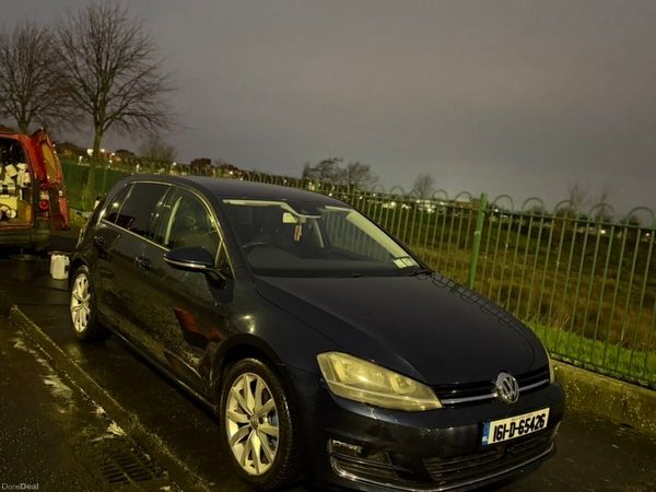 Volkswagen Golf Hatchback, Petrol, 2016, Blue