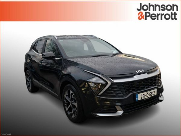 Kia Sportage SUV, Diesel Hybrid, 2023, Black