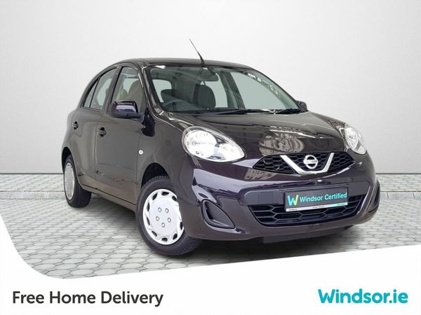 Nissan March Hatchback, Petrol, 2018, Purple