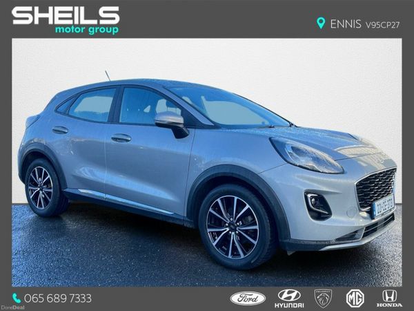 Ford Puma SUV, Petrol Hybrid, 2022, Grey