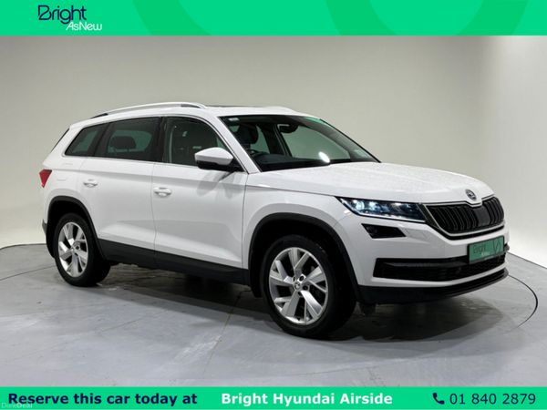 Skoda Kodiaq Estate, Petrol, 2020, White