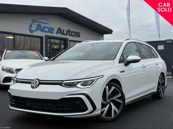 Volkswagen Golf Estate, Petrol, 2022, White