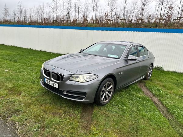 BMW 5-Series Saloon, Diesel, 2014, Grey
