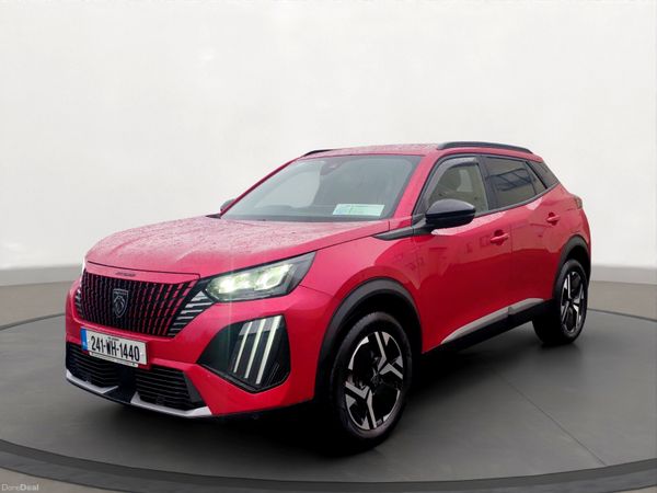 Peugeot 2008 MPV, Petrol, 2024, Red