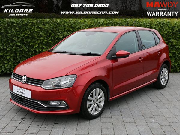 Volkswagen Polo Hatchback, Petrol, 2016, Red