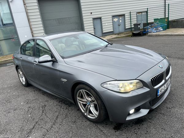 BMW 5-Series Saloon, Diesel, 2014, Grey