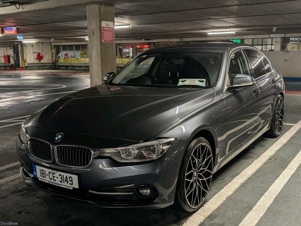 BMW 3-Series Saloon, Diesel, 2018, Grey