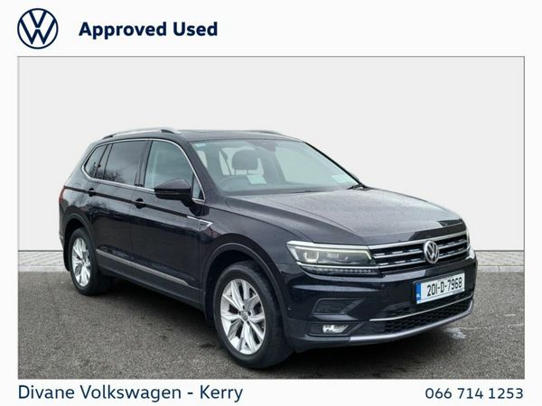 Volkswagen Tiguan Allspace SUV, Diesel, 2020, Black