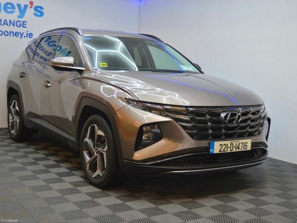 Hyundai Tucson SUV, Petrol Hybrid, 2022, Brown