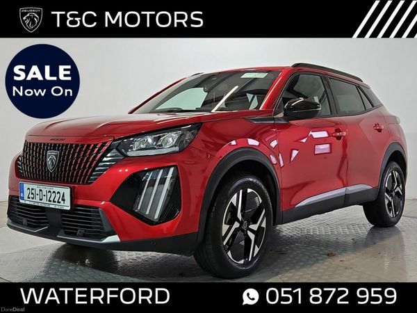 Peugeot 2008 SUV, Petrol, 2025, Red