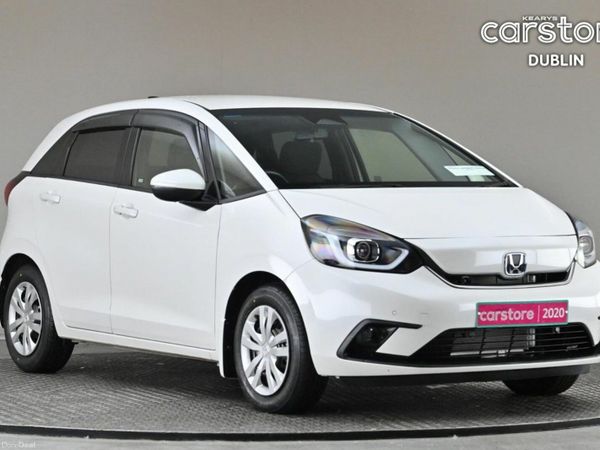 Honda Fit Hatchback, Petrol Hybrid, 2020, White