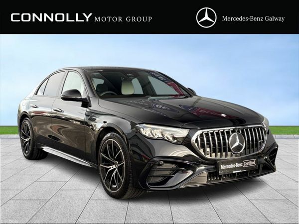 Mercedes-Benz E-Class Saloon, Petrol Plug-in Hybrid, 2026, Black
