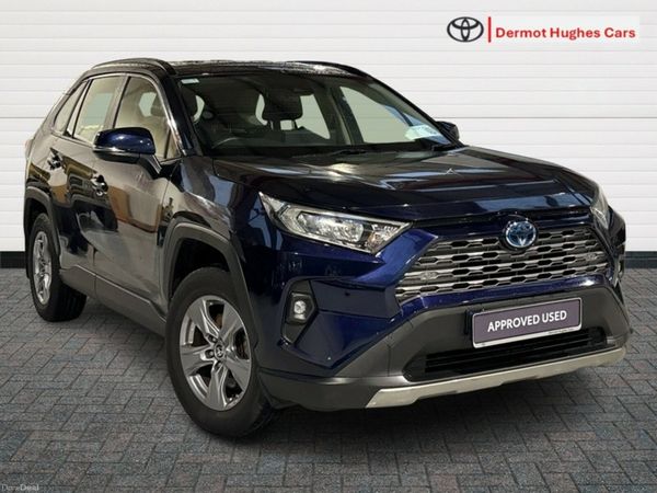 Toyota RAV4 SUV, Petrol Hybrid, 2024, Blue