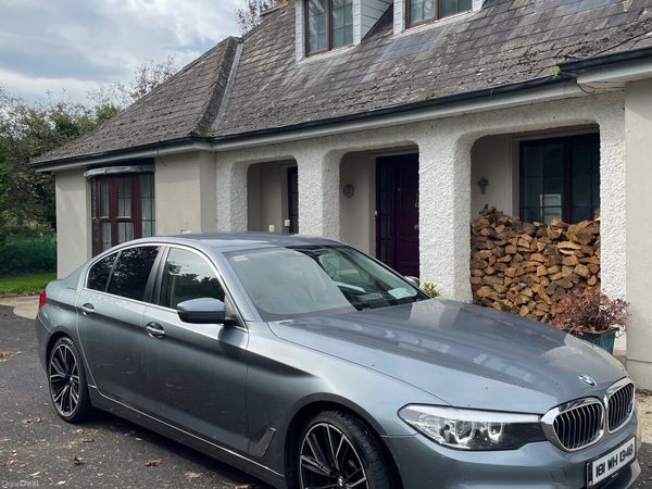 BMW 5-Series Saloon, Diesel, 2018, Grey