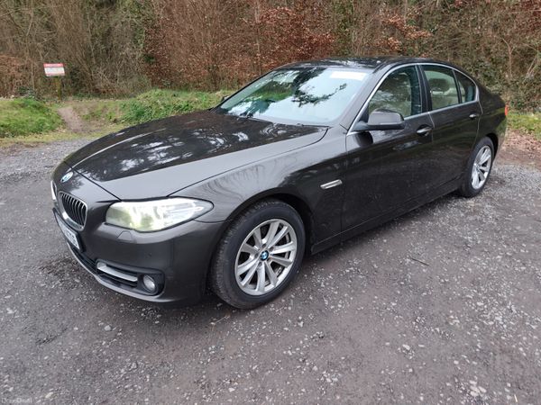 BMW 5-Series Saloon, Diesel, 2015, Brown