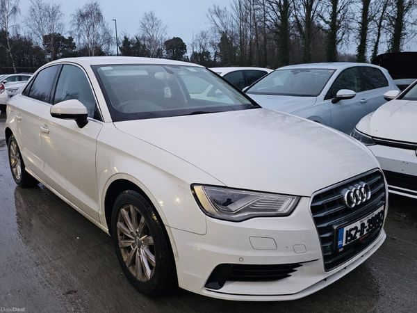 Audi A3 Saloon, Petrol, 2015, White