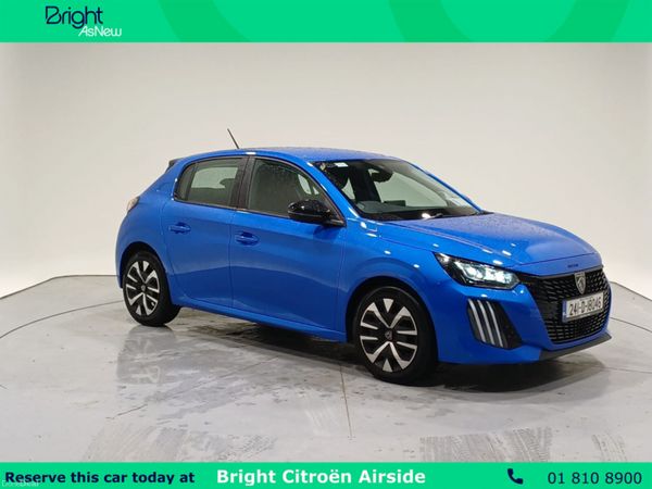 Peugeot 208 Hatchback, Petrol, 2024, Blue