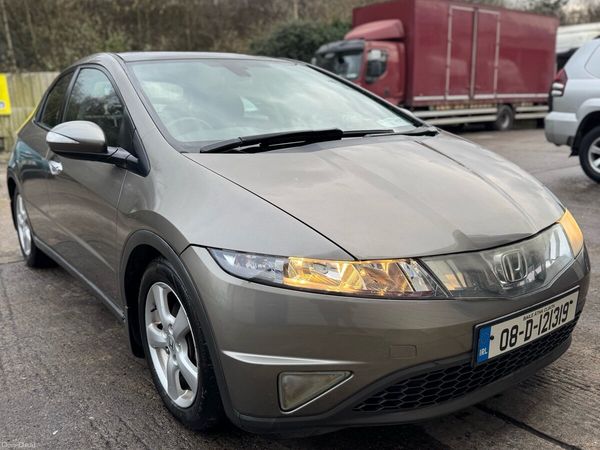 Honda Civic Hatchback, Petrol, 2008, Grey