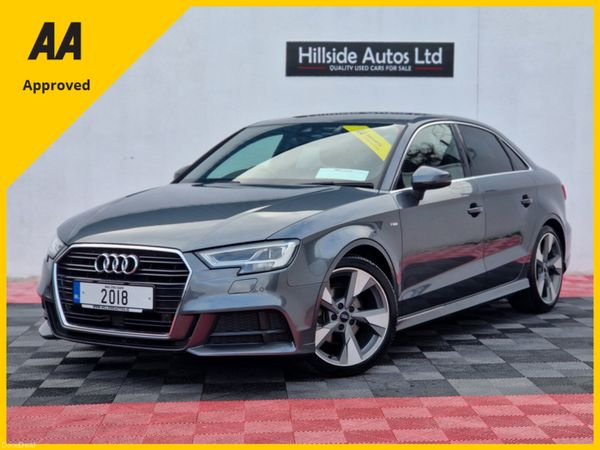 Audi A3 Saloon, Petrol, 2018, Grey