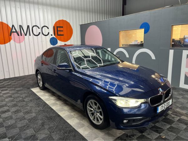 BMW 3-Series Saloon, Diesel, 2017, Blue