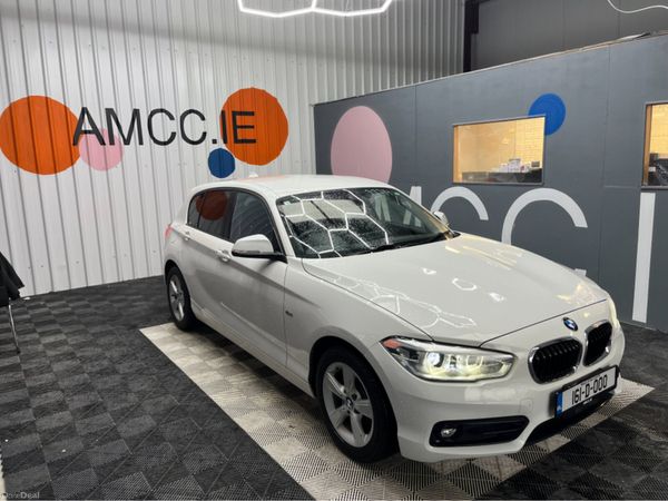 BMW 1-Series Hatchback, Diesel, 2016, White