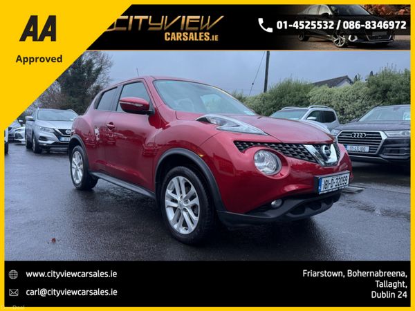 Nissan Juke Hatchback, Petrol, 2018, Red