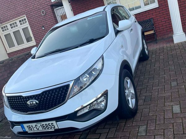 Kia Sportage SUV, Diesel, 2016, White