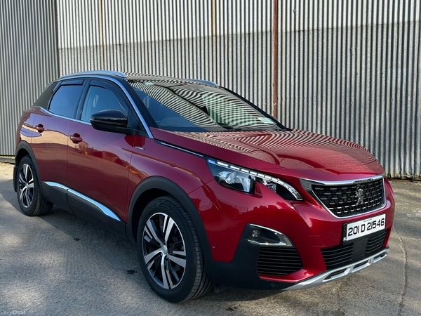 Peugeot 3008 MPV, Diesel, 2020, Red