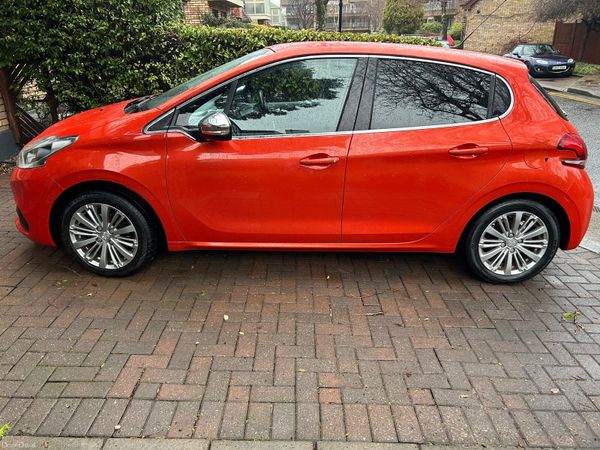 Peugeot 208 Saloon, Petrol, 2016, Orange