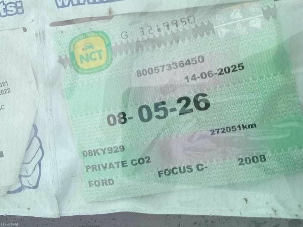 Ford Focus C-Max Hatchback, Diesel, 2008, Silver