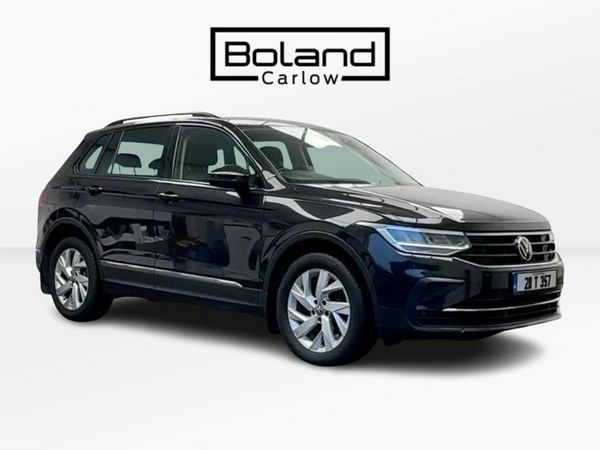 Volkswagen Tiguan SUV, Diesel, 2021, Black