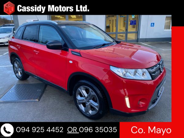 Suzuki Vitara SUV, Petrol, 2015, Red