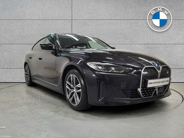 BMW i4 Saloon, Electric, 2024, Black