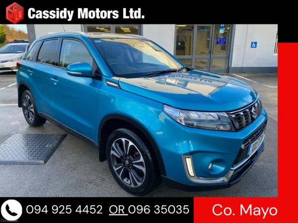 Suzuki Vitara SUV, Petrol Hybrid, 2022, Blue