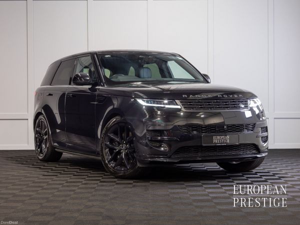 Land Rover Range Rover Sport SUV, Petrol Plug-in Hybrid, 2023, Black