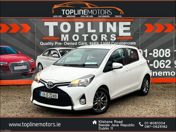 Toyota Yaris Hatchback, Petrol, 2017, White
