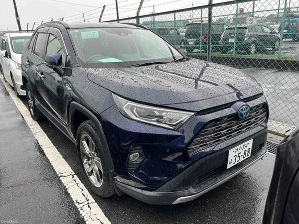 Toyota RAV4 SUV, Petrol Hybrid, 2020, Blue