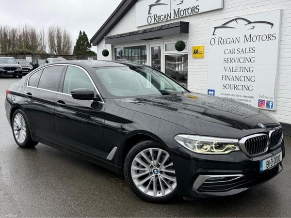 BMW 5-Series Saloon, Diesel, 2019, Black