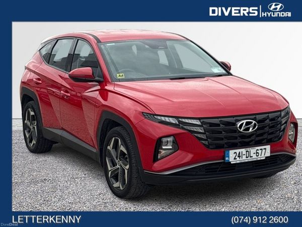 Hyundai Tucson MPV, Petrol Plug-in Hybrid, 2024, Red