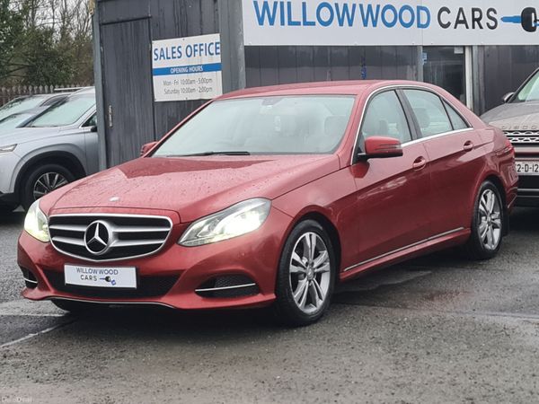 Mercedes-Benz E-Class Saloon, Diesel, 2015, Red