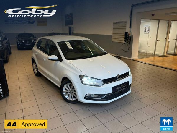 Volkswagen Polo Hatchback, Petrol, 2017, White